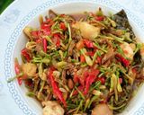 Foto langkah ke 5 dari resep Tauco Bunga Pepaya / Kates.