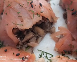 Foto del paso 6 de la receta: Canelón de salmón con duxelles grasa de portobellos