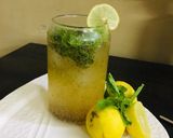 A picture of step 3 of Gondhoraj lemon mint mojito.
