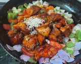 A picture of step 2 of Sweet and Sour Chicken.