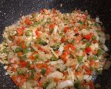 Foto del paso 2 de la receta Bacalhao Braz portugués con un toque mediterráneo y ligeramente picante