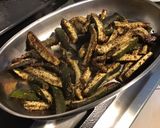 Une image de l'étape 9 de Frites de courgettes au four herbes de Provence basilic et parmesan.