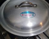 A picture of step 3 of Aloo fries bhujiya.