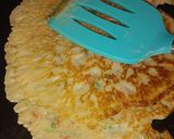 A picture of step 6 of Egg veggie paratha.