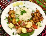 A picture of step 7 of Shish taouk.