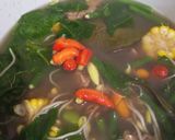Foto langkah ke 4 dari resep Sayur Lodeh Sat Set Bumbu Instan.