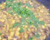 A picture of step 3 of Tagliatelle with mushrooms and saffron.