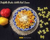 A picture of step 9 of Farfalle Pasta With Red Sauce.