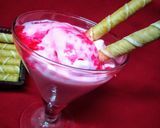 स्ट्रॉबेरी आइसक्रीम (strawberry Icecream recipe in Hindi) रेसिपी चरण 5 फोटो