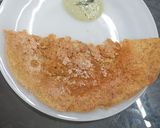 A picture of step 5 of Quinoa flour dosa.