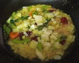 A picture of step 2 of Bambino/Vermicelli upma.