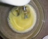 A picture of step 1 of Green tea cake.