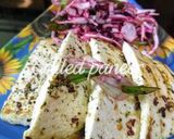 A picture of step 3 of Grilled paneer.