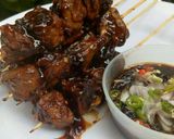 Foto langkah ke 4 dari resep Sate tempe bakar.