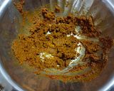 A picture of step 2 of Begun Bhaja / Paleta / Eggplant fry.