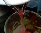 A picture of step 5 of Rose-syrup Sharabat.