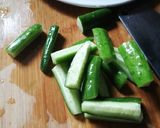 韓式小菜：涼拌小黃瓜的食譜步驟2照片