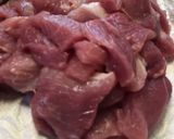 Hình bước làm 1 của món Giò lụa (chả lụa)