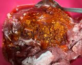 Foto langkah ke 1 dari resep Daging bumbu pedas.