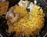 Foto del paso 3 de la receta: Rajas con pollo y elote