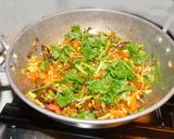 A picture of step 6 of Colorful Cajun rice.