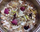A picture of step 4 of Bhugal mawa..