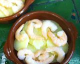 Foto del paso 1 de la receta: Camarones en salsa blanca con papas
