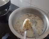 A picture of step 4 of Makhana Paan Kheer.