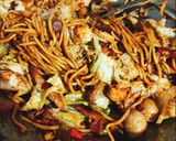 รูปขั้นตอนการทำที่ 4 ของ 🍝ยากิโซบะแบบง่ายๆ (Yakizoba)