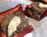 Foto del paso 1 de la receta: Morrón relleno al horno