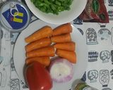 Foto del paso 1 de la receta: Antipasto de vegetales con Atún