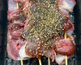 A picture of step 1 of Grilled Chicken Gizzards with Herbs.