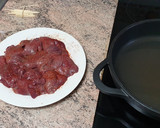 Foto del paso 1 de la receta: Higaditos picantes envueltos en beicon