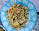 รูปขั้นตอนการทำที่ 3 ของ ข้าวผัด(สารพัด)ผัก 🍄🥕🧅🌽