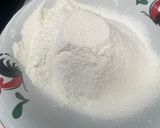 Foto langkah ke 3 dari resep Marmer Cake Pak Sahak 5 Telur Metode All in One, Panggang Oven.