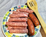 Foto del paso 1 de la receta: Patatas con longaniza y chorizo