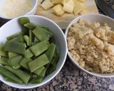 Foto del paso 2 de la receta Gratinado de judías verdes y quinoa