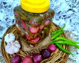 عکس مرحله 12 از دستور ترشی لوبیا سبز و پیاز solmaz