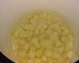 A picture of step 2 of Potato, Poblano, and Chipotle Soup.