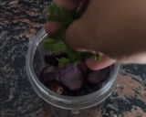 A picture of step 1 of Jamun Shots 📌.