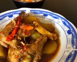 Foto langkah ke 4 dari resep Semur Ayam Pedas.