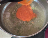 Foto del paso 2 de la receta: Arroz meloso con chipirones y langostinos