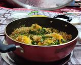 A picture of step 10 of Egg Biryani.