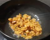 A picture of step 2 of Murmura ladoo.