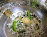 A picture of step 2 of Broken wheat veg biryani.