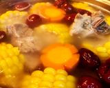 Hình bước làm 1 của món Canh Sườn Nấu Táo Đỏ, Bắp