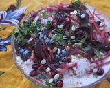 A picture of step 11 of Shahi Dahi bhalle.