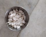 A picture of step 1 of Idli sambr with coconut chutney.