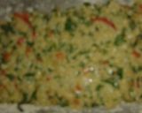 Foto del paso 3 de la receta: Tarta de sobra de arroz con verduras jamón y queso mozzarella
