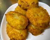 A picture of step 4 of Tofu Cabbage Cutlet (vegan).
